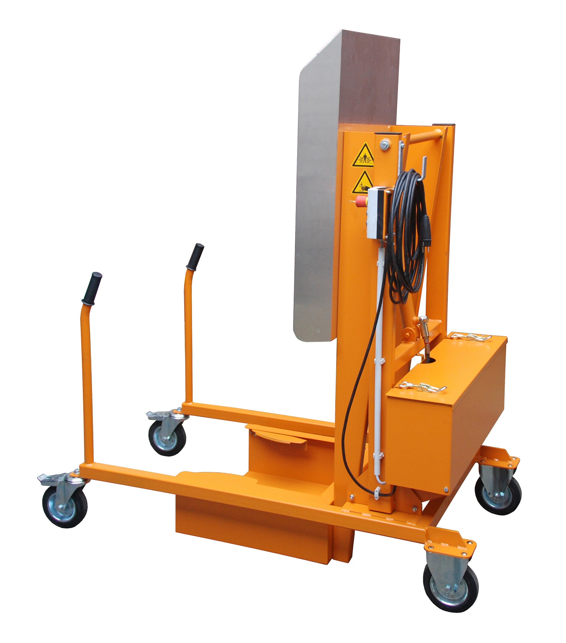 Mülltonnen-Kippstation Typ MKS RAL 2000 Gelborange